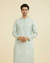 Elegant Light Blue Ensemble Kurta Pajama